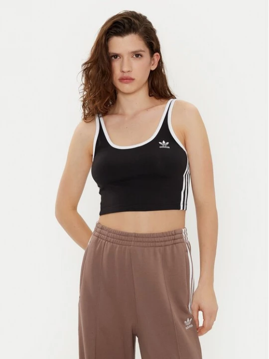 Obrázek produktu adidas Top adicolor 3-Stripes JD4612 Černá Slim Fit