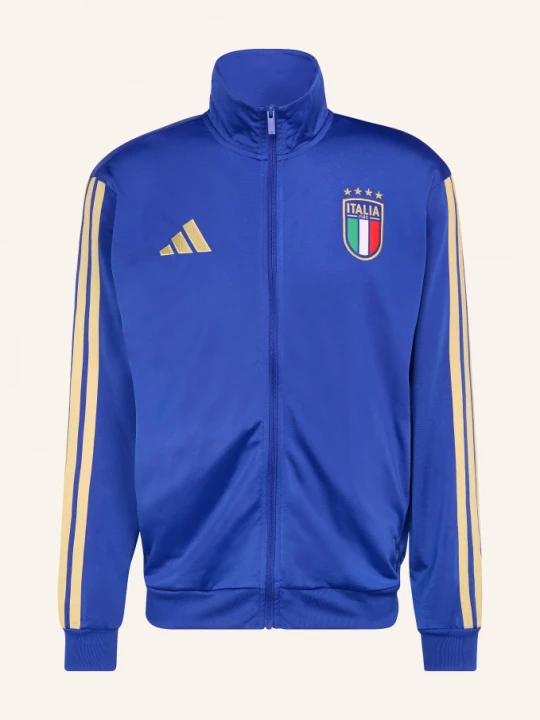 Obrázek produktu Adidas Tréninková Bunda Figc Itálie Dna modrá / zlatá / bílá
