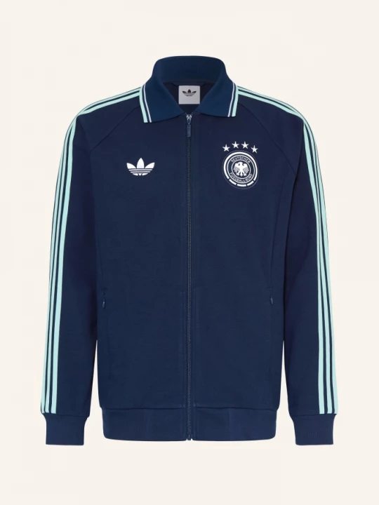 Obrázek produktu Adidas Tréninková Bunda Německo Venkovní Zpěv modrá / tyrkysová