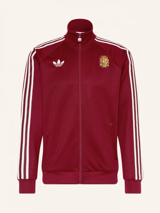 Obrázek produktu Adidas Tréninková Bunda Spanien Originals tmavě červená / bílá
