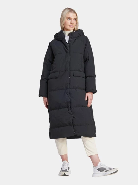 Obrázek produktu adidas Vatovaná bunda Big Baffle Coat IK3159 Černá Loose Fit