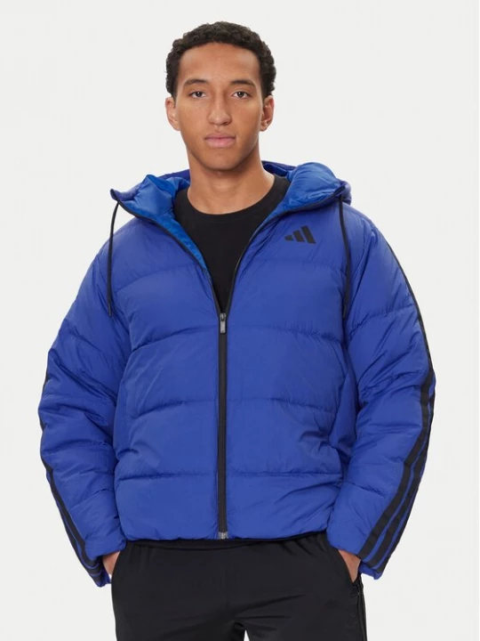 Obrázek produktu adidas Vatovaná bunda Essentials Climawarm 3-Stripes JW9099 Modrá Regular Fit