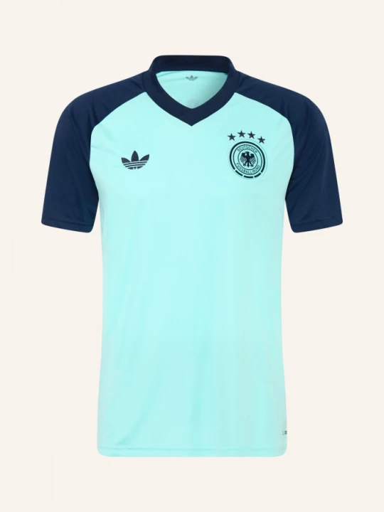Obrázek produktu Adidas Venkovní Dres Německo 26 Pre-Match mátová / tmavě modrá