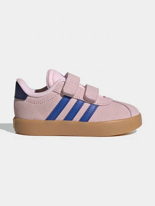 Obrázek produktu adidas VL COURT 3.0 sneakers boty dětské semišové růžová