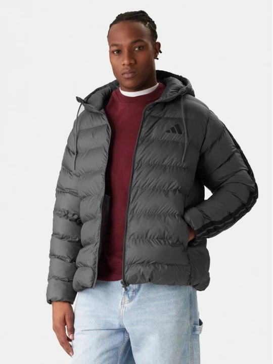 Obrázek produktu adidas Zimní bunda Essentials Climawarm 3-Stripes JX7772 Šedá Regular Fit