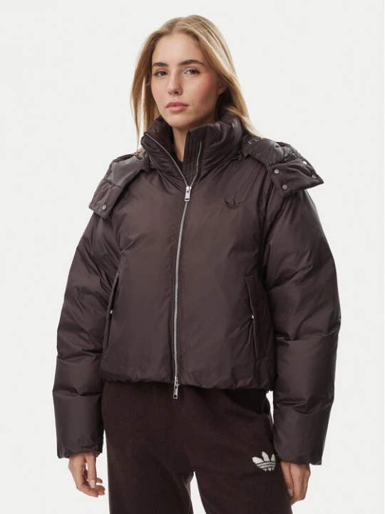 Obrázek produktu adidas Zimní bunda Essentials KR9566 Tmavě hnědá Loose Fit