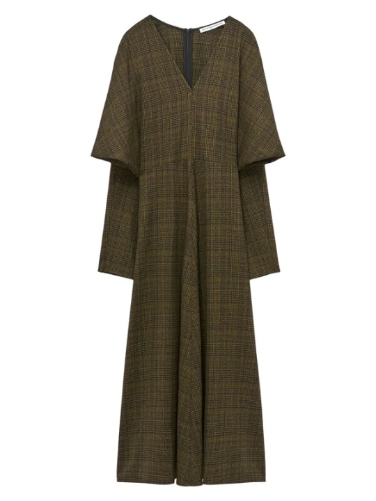 Obrázek produktu Adolfo Dominguez Šaty khaki / černá