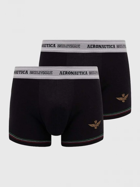 Obrázek produktu Aeronautica Militare Boxerky Aeronautica Militare 2-pack černá