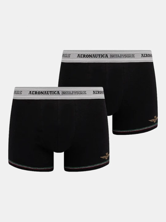 Obrázek produktu Aeronautica Militare Boxerky Aeronautica Militare 2-pack černá