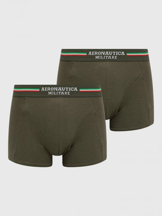 Obrázek produktu Aeronautica Militare Boxerky Aeronautica Militare (2-pack) zelená