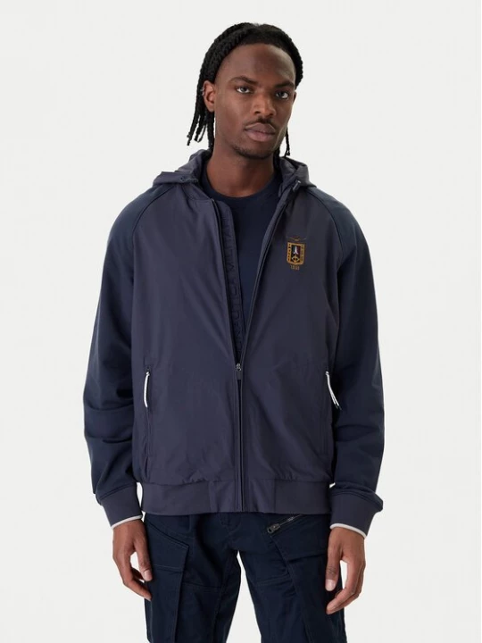 Obrázek produktu Aeronautica Militare Bunda pro přechodné období 261AF0519UCT04291 Tmavomodrá Regular Fit