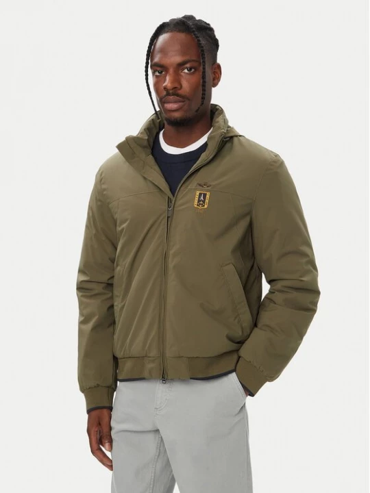 Obrázek produktu Aeronautica Militare Bunda pro přechodné období 262AB3084UCT04374 Khaki Regular Fit