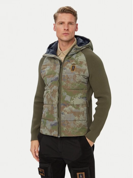 Obrázek produktu Aeronautica Militare Bunda pro přechodné období 262AM1389UCL00006 Khaki Regular Fit