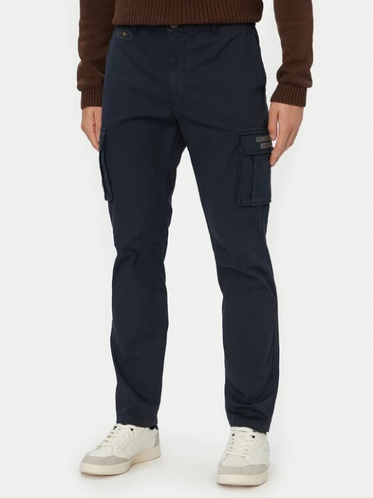 Obrázek produktu Aeronautica Militare Cargo kalhoty 262PA1329UCT02443 Tmavomodrá Regular Fit