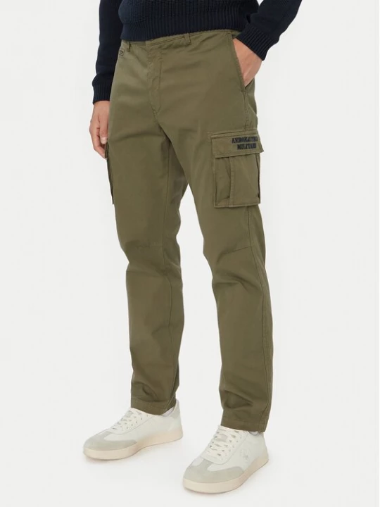 Obrázek produktu Aeronautica Militare Cargo kalhoty 262PA1329UCT02443 Zelená Regular Fit