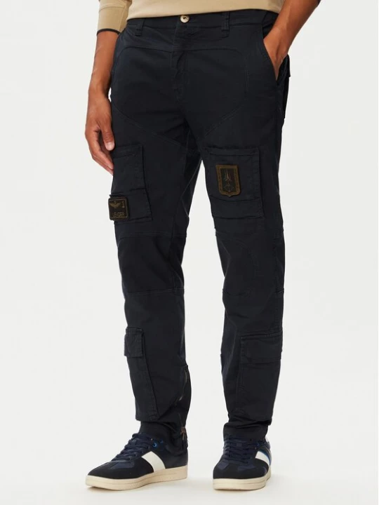 Obrázek produktu Aeronautica Militare Cargo kalhoty 262PA1387UCT01493 Tmavomodrá Regular Fit