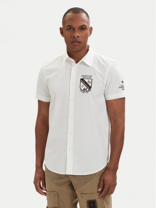 Obrázek produktu Aeronautica Militare Košile 261CA1326UCT03288 Bílá Regular Fit