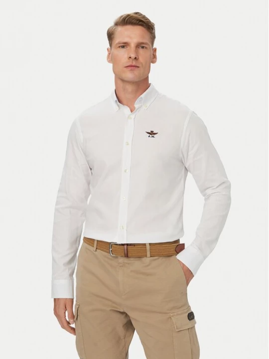 Obrázek produktu Aeronautica Militare Košile 262CA1320UCT03532 Bílá Regular Fit