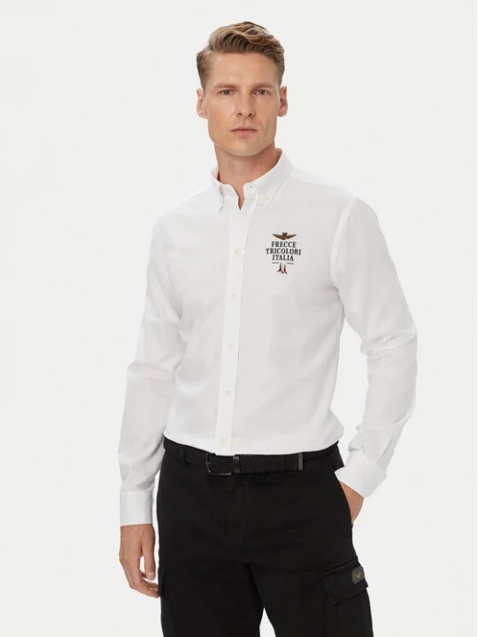 Obrázek produktu Aeronautica Militare Košile 262CA1334UCT04409 Bílá Regular Fit