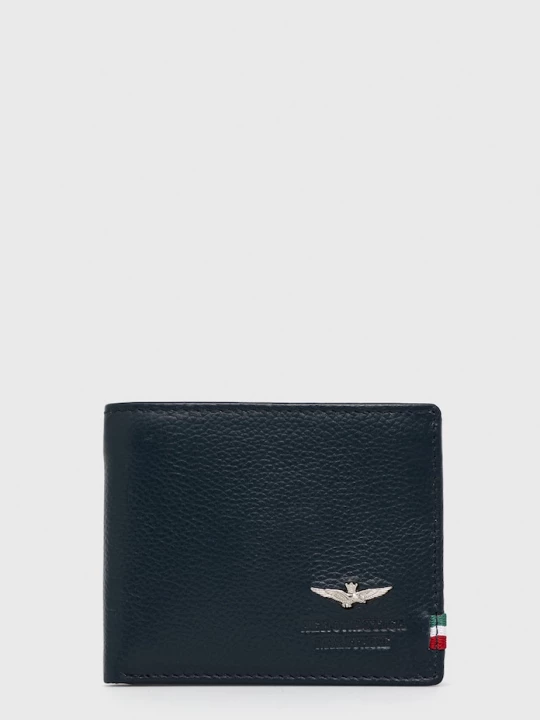Obrázek produktu Aeronautica Militare Kožená peněženka Aeronautica Militare námořnická modř