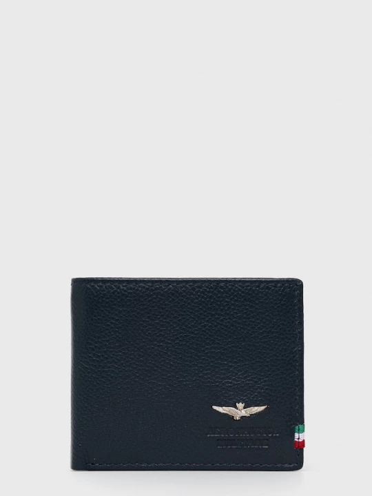 Obrázek produktu Aeronautica Militare Kožená peněženka Aeronautica Militare námořnická modř