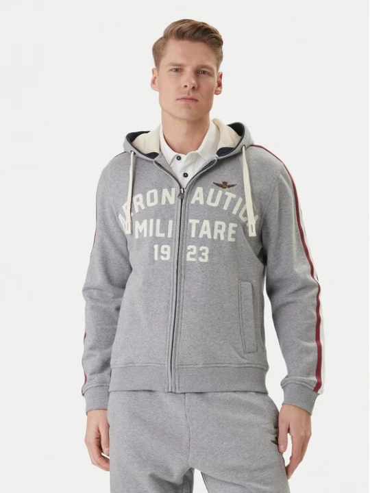 Obrázek produktu Aeronautica Militare Mikina 261FE2070UF00677 Šedá Comfort Fit