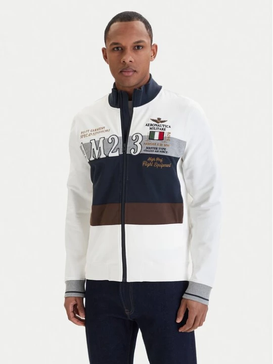 Obrázek produktu Aeronautica Militare Mikina 261FE2095UF00674 Bílá Regular Fit