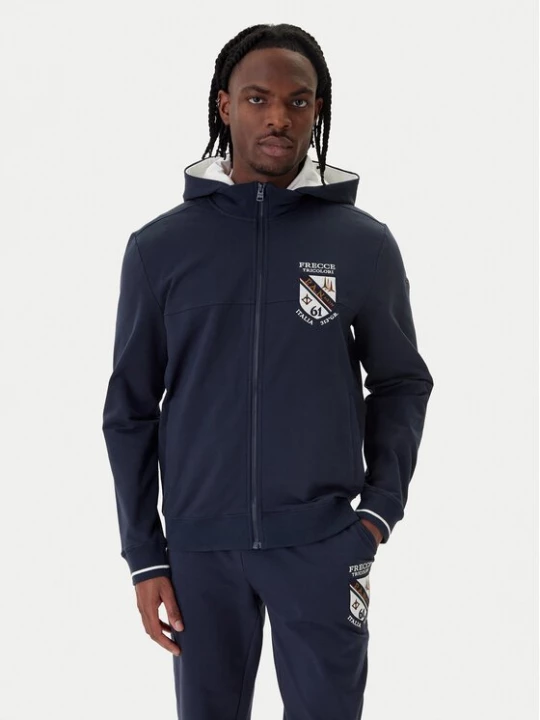 Obrázek produktu Aeronautica Militare Mikina 261FE2096UF00674 Tmavomodrá Regular Fit