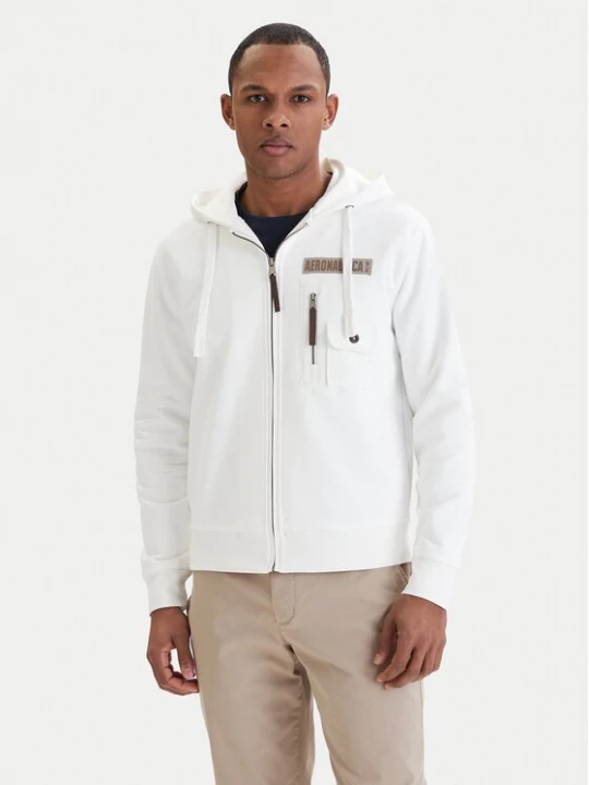 Obrázek produktu Aeronautica Militare Mikina 261FE2100UF00679 Bílá Regular Fit