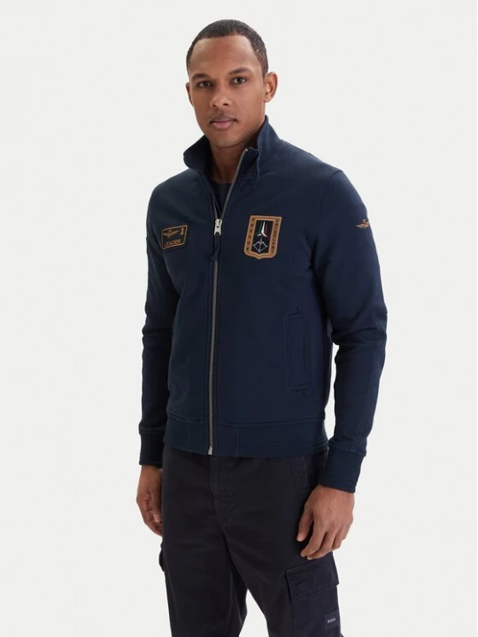 Obrázek produktu Aeronautica Militare Mikina 261FE2102UF00679 Tmavomodrá Regular Fit