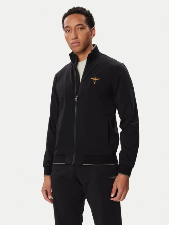 Obrázek produktu Aeronautica Militare Mikina 262FE1956UF00459 Černá Regular Fit