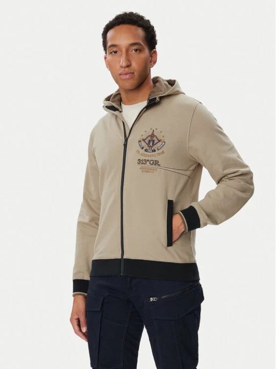 Obrázek produktu Aeronautica Militare Mikina 262FE2131UF00662 Béžová Regular Fit