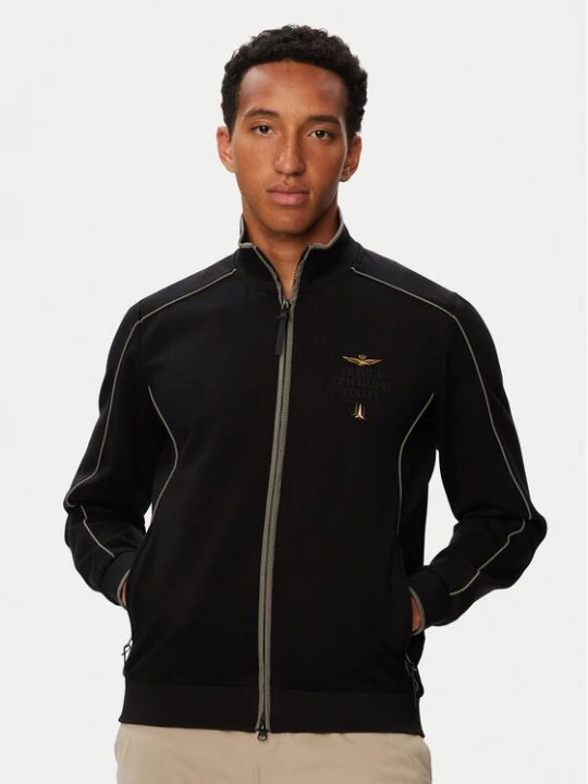 Obrázek produktu Aeronautica Militare Mikina 262FE2138UF00691 Černá Regular Fit