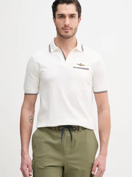 Obrázek produktu Aeronautica Militare Polo tričko béžová