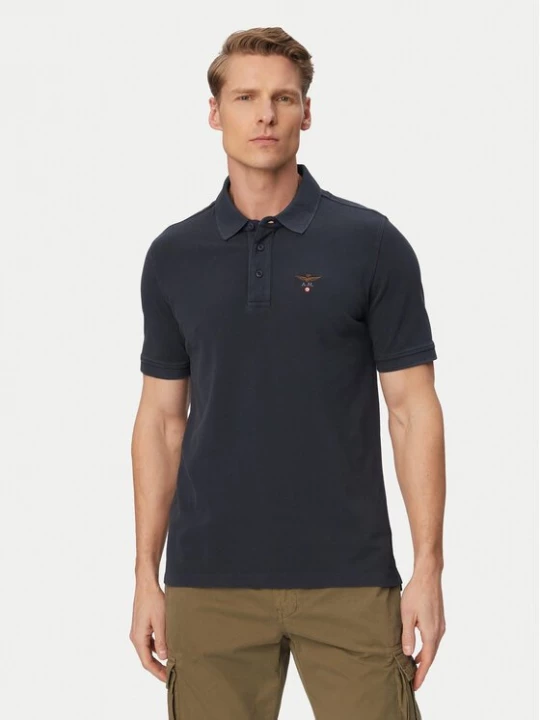 Obrázek produktu Aeronautica Militare Polokošile 261PO1925UP00406 Tmavomodrá Regular Fit