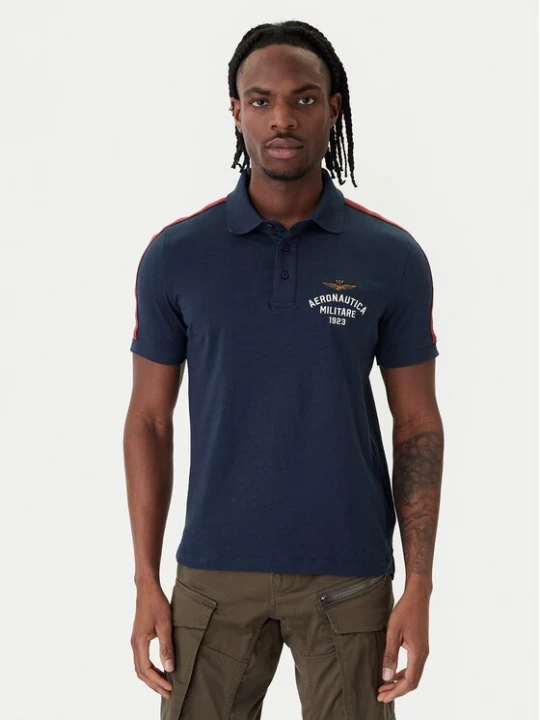 Obrázek produktu Aeronautica Militare Polokošile 261PO1926UJ00723 Tmavomodrá Regular Fit