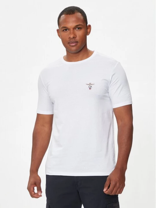 Obrázek produktu Aeronautica Militare T-Shirt AM1UTI001 Bílá Regular Fit