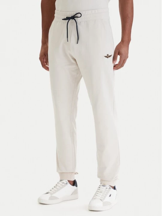Obrázek produktu Aeronautica Militare Teplákové kalhoty 261PF1008UF00674 Béžová Regular Fit