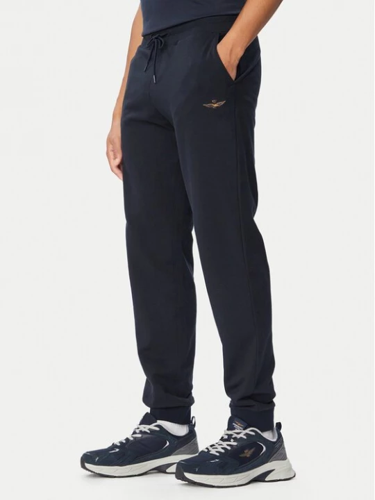 Obrázek produktu Aeronautica Militare Teplákové kalhoty 262PF1008UF00662 Tmavomodrá Regular Fit