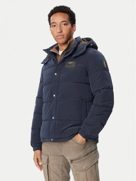Obrázek produktu Aeronautica Militare Zimní bunda 262AB3072UCT04358 Tmavomodrá Regular Fit