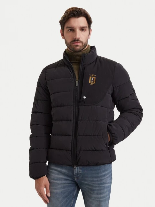 Obrázek produktu Aeronautica Militare Zimní bunda 262AB3074UCT04358 Černá Regular Fit
