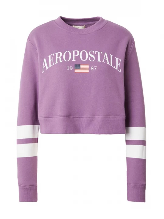 Obrázek produktu AÉROPOSTALE Mikina 'USA' námořnická modř / fialová / červená / bílá AEROPOSTALE