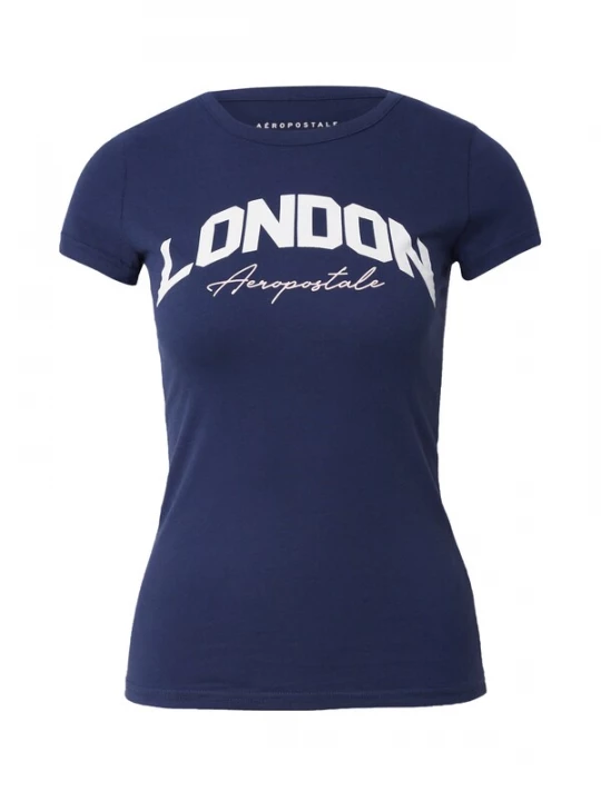 Obrázek produktu AÉROPOSTALE Tričko 'LONDON' námořnická modř / bílá AEROPOSTALE