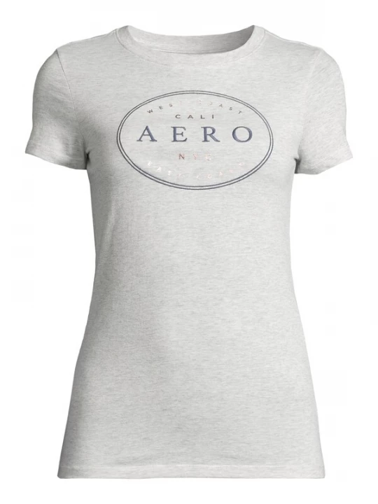 Obrázek produktu AÉROPOSTALE Tričko modrá / námořnická modř / šedý melír AEROPOSTALE