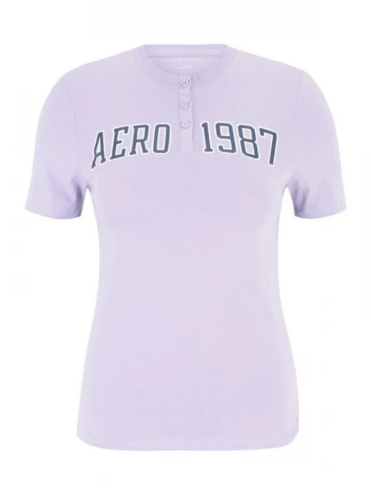 Obrázek produktu AÉROPOSTALE Tričko námořnická modř / šeříková / bílá AEROPOSTALE