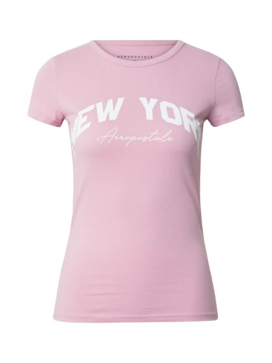Obrázek produktu AÉROPOSTALE Tričko 'NEW YORK' bledě fialová / bílá AEROPOSTALE