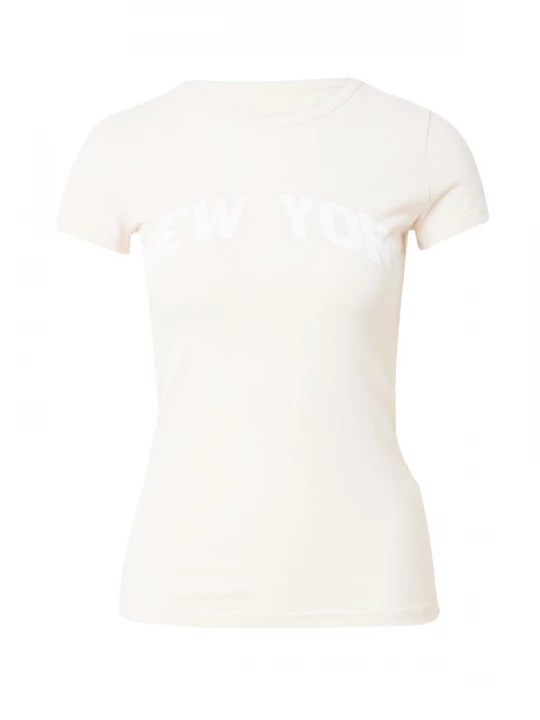 Obrázek produktu AÉROPOSTALE Tričko 'NEW YORK' písková / bílá AEROPOSTALE