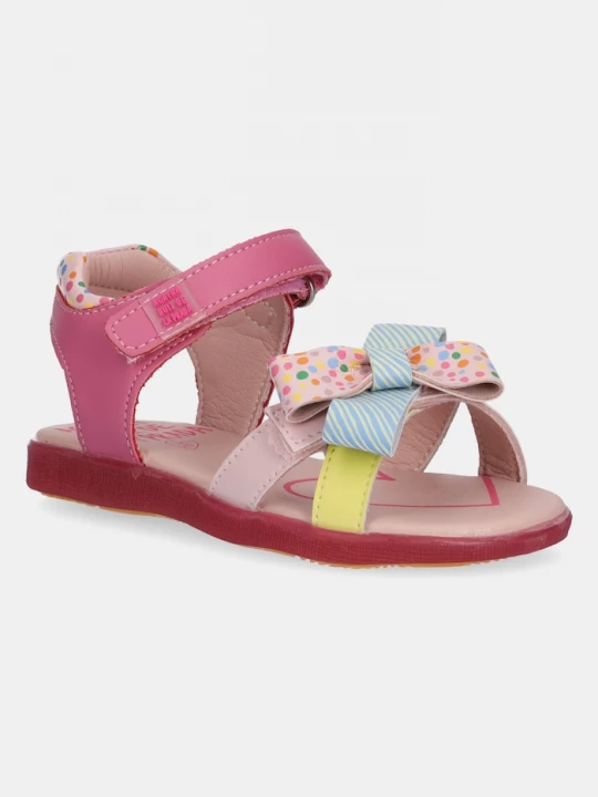 Obrázek produktu Agatha Ruiz de la Prada Dětské kožené sandály růžová