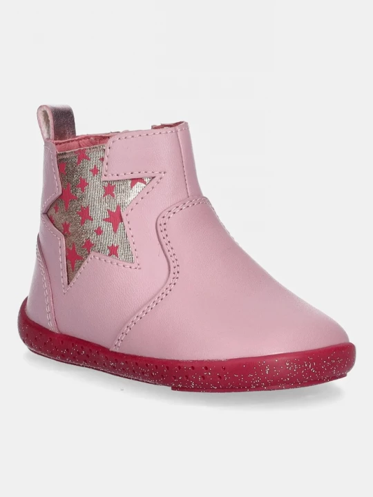 Obrázek produktu Agatha Ruiz de la Prada Kožené kotníkové boty Agatha Ruiz de la Prada růžová