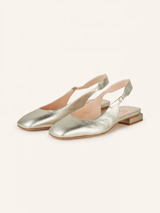 Obrázek produktu Agl Slingpumps S Otevřenou Patou Angie barva bílého zlata